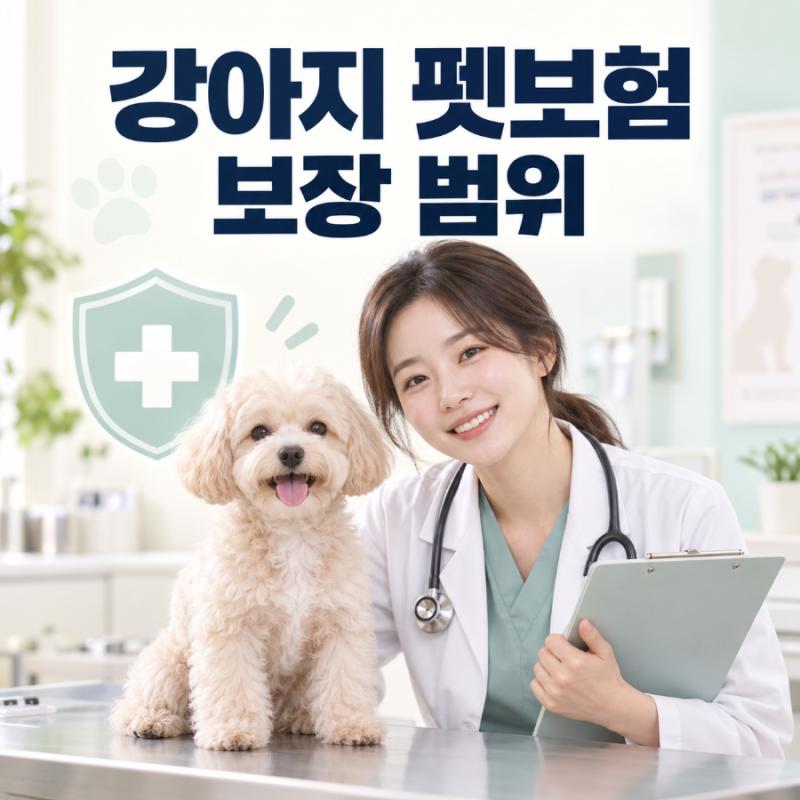 강아지 펫보험 보장 범위 총정리｜슬개골·피부병·치과 치료도 보장될까?