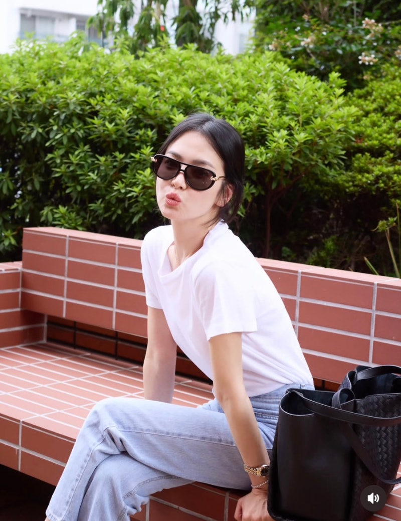 송혜교 보테가 베네타 글로벌 앰버서더, 인스타그램 가방 선글라스 정보까지