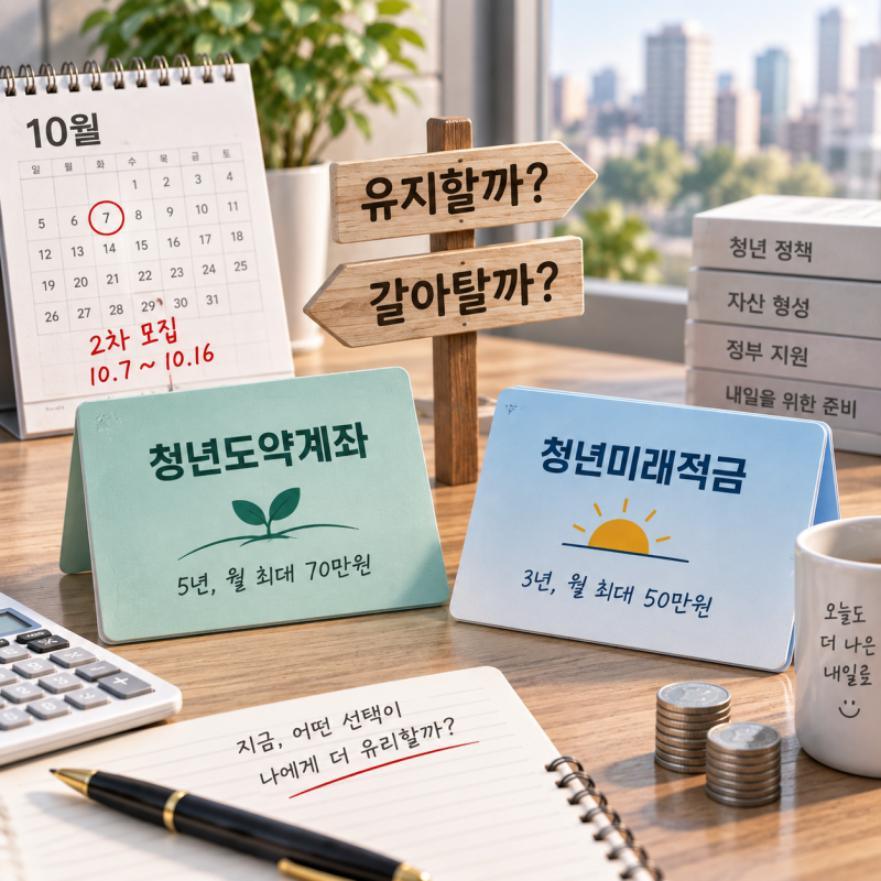 청년미래적금, 청년도약계좌를 깨고 갈아타도 정말 이득일까?