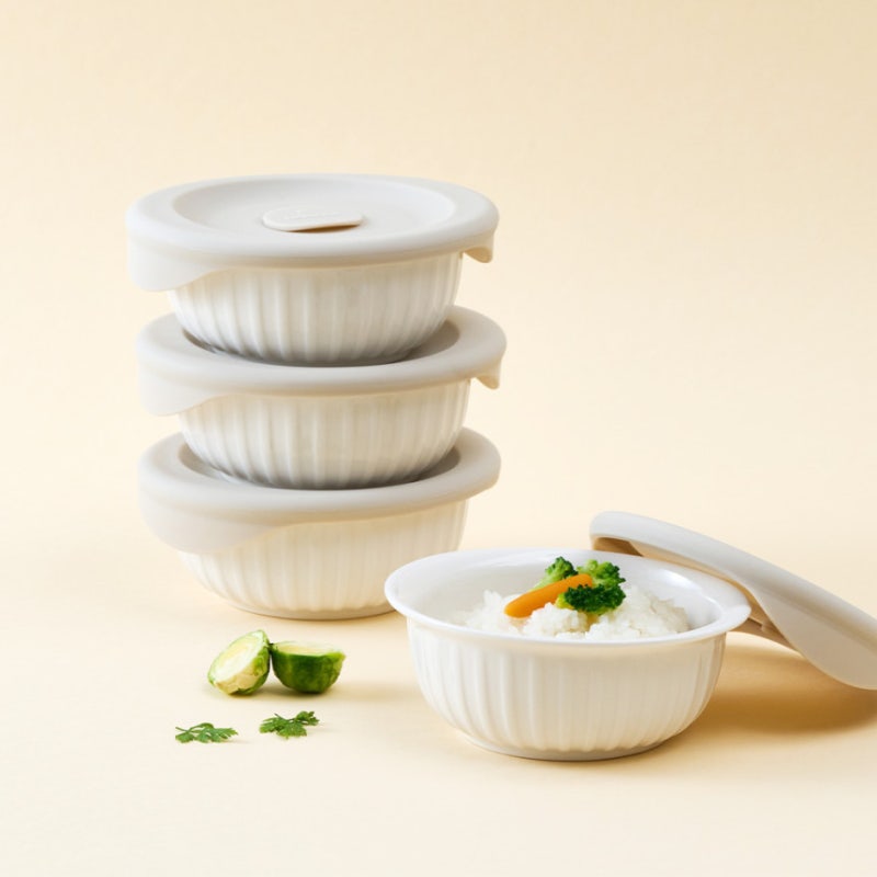 냉동밥 보관용기 추천, 전자레인지 도자기 밥용기 락앤락 바로한끼 250ml