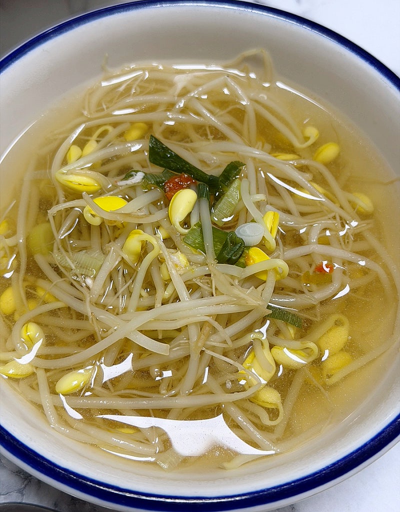 맑은 콩나물국 레시피 간단하게 끓이는법
