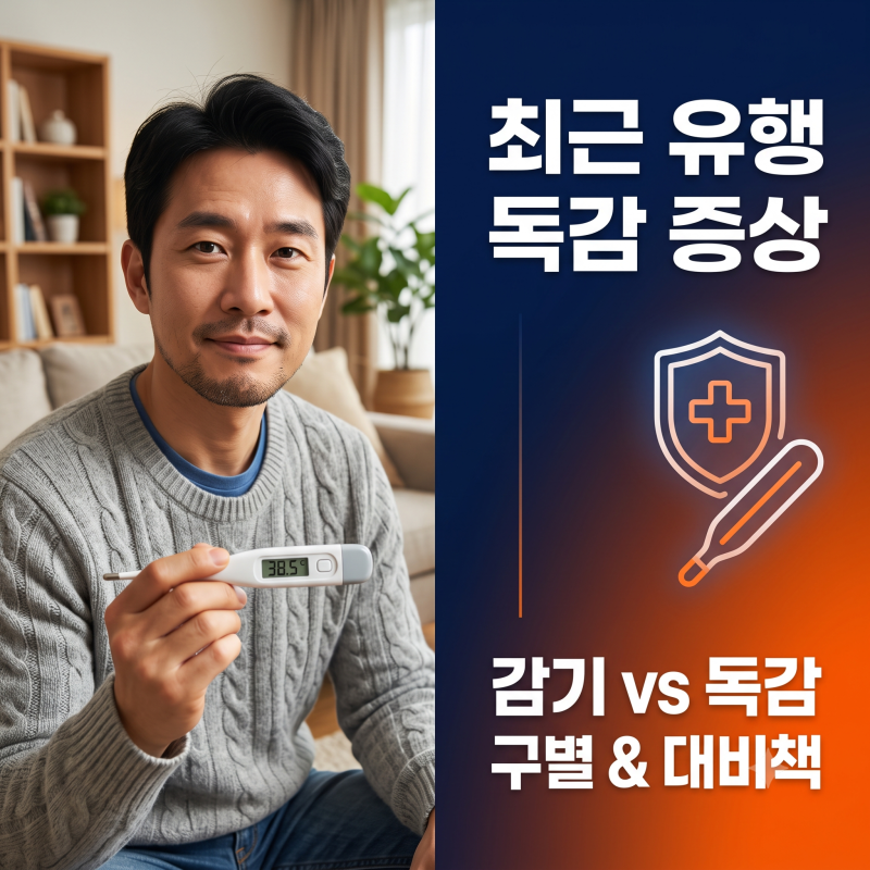 최근 유행하는 독감 증상과 골든타임 48시간 대비책 팩트체크