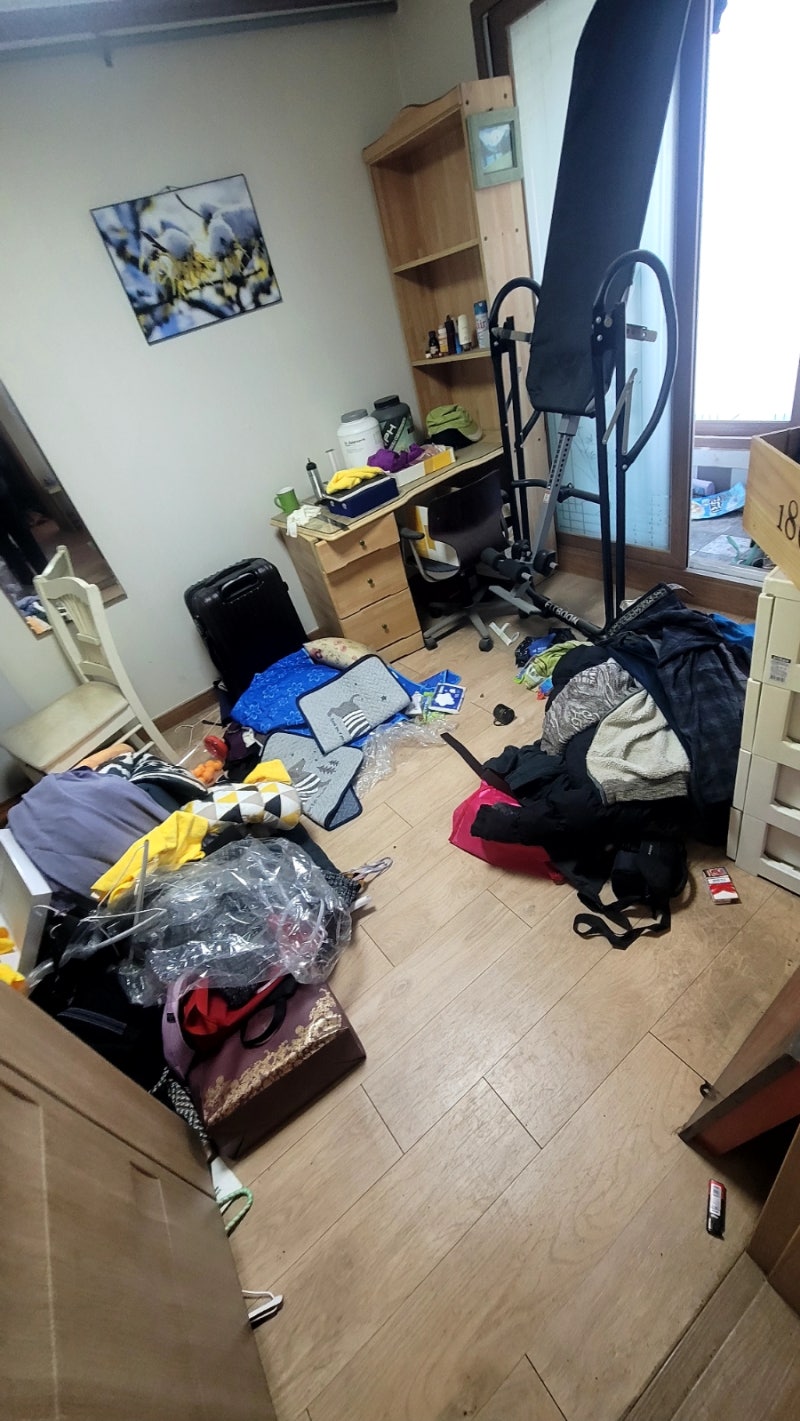 군산유품정리 조촌동 투룸 쓰레기 폐기물 빈집정리 청소업체 비용