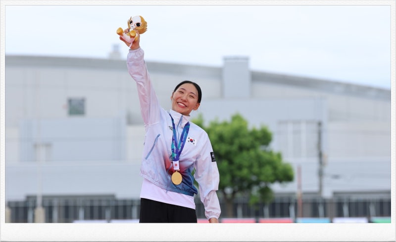 근대5종 성승민, 한국 1호 금메달 안긴 사연…4년 전 승마 실격 딛고 결국 정상