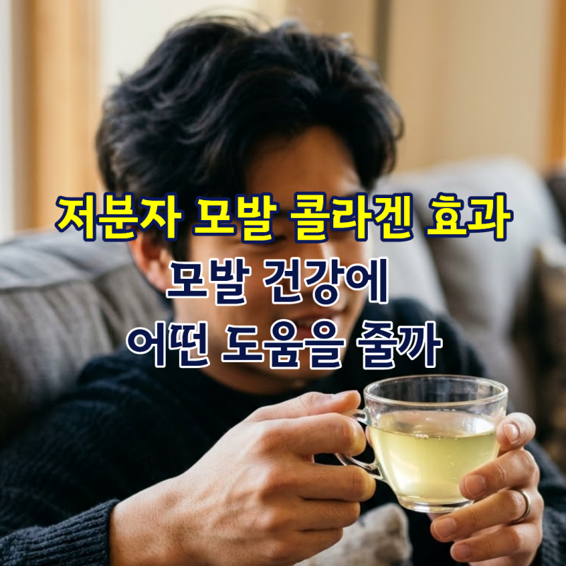 저분자 모발 콜라겐 효과, 모발 건강에 어떤 도움을 줄까