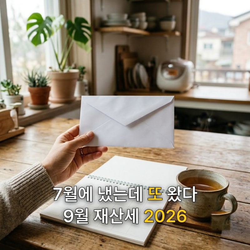 재산세 납부내역 조회와 납부기간, 2026년 9월 30일 마감