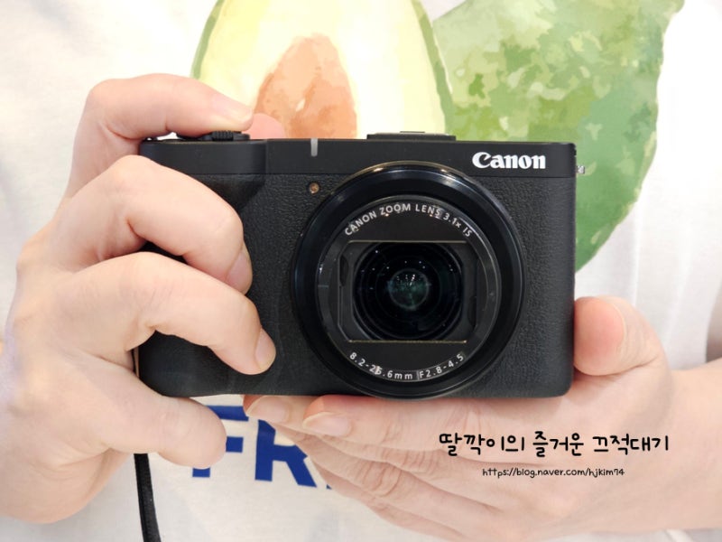 용산 전자랜드 카메라샵에서 중고 캐논 파워샷 V1 구입 후기
