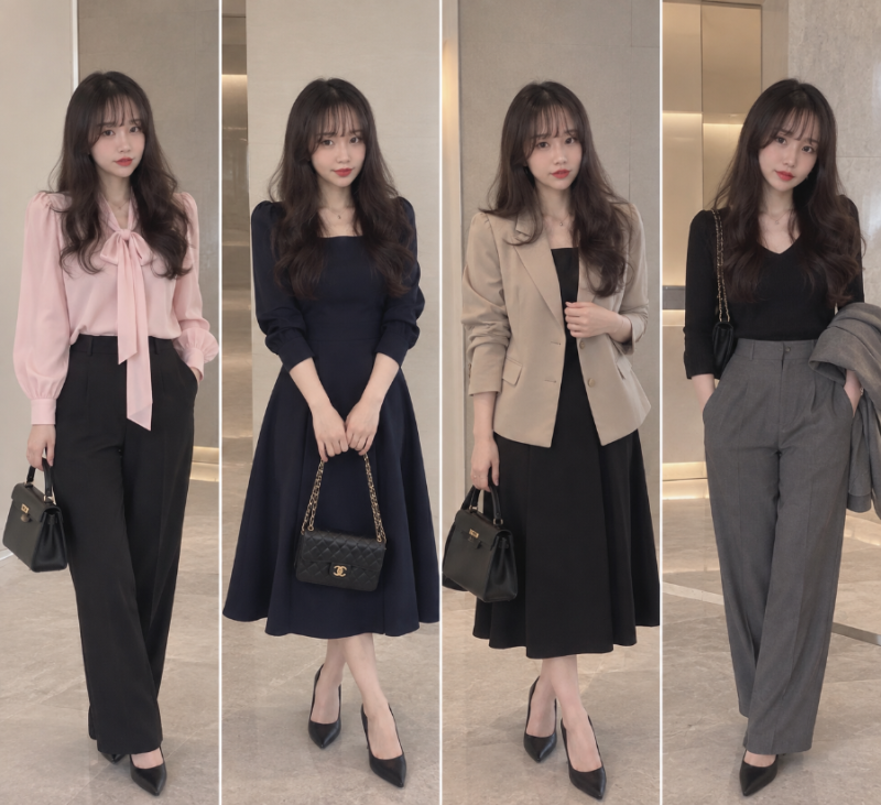 30대 여자 가을 코디 추천, 출근룩부터 하객룩까지 4가지 스타일