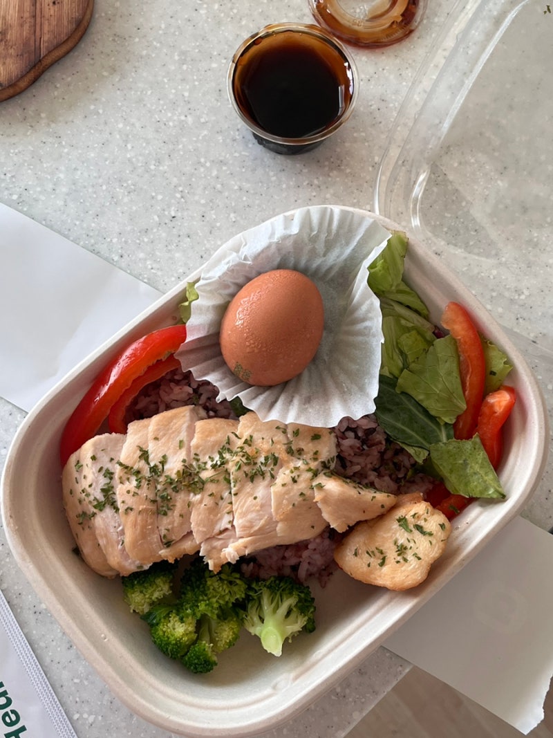 #896 안양 샐러드 맛집 @프레퍼스 다이어트 푸드 평촌점 / 메뉴, 치킨데리야끼덮밥 포장 후기 ....