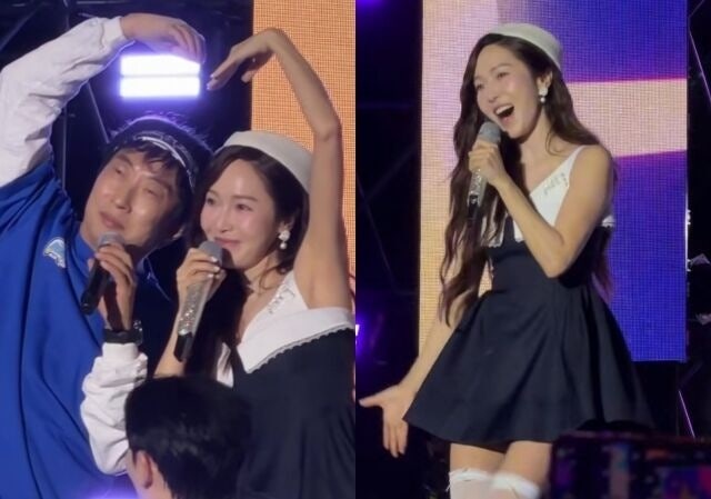 제시카, 12년 만에 국내 무대, 17년 만에 성사된 박명수와 '냉면' 라이브 재결합