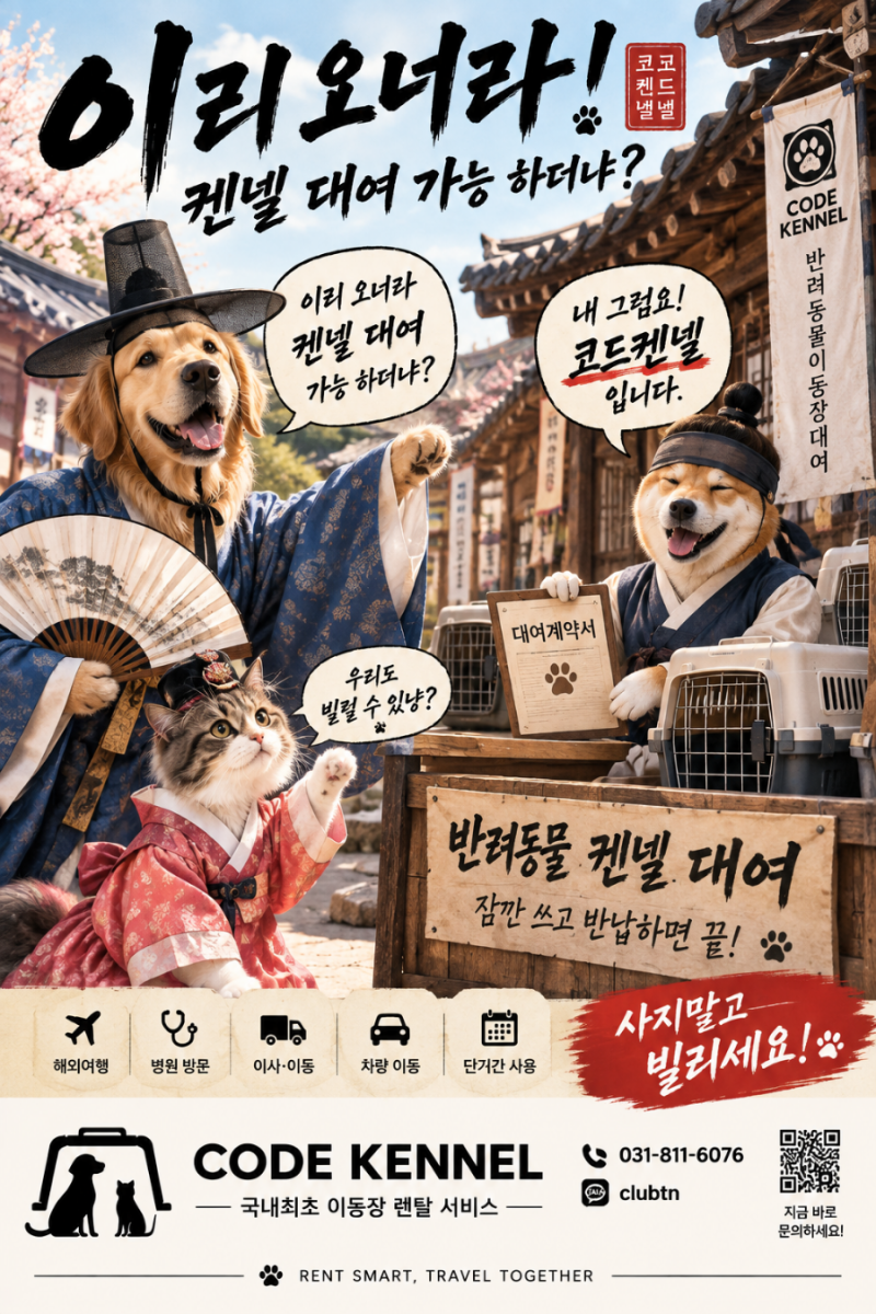 대형견 강아지·고양이 이동장 켄넬 대여｜비싸게 사지 말고 필요한 만큼 빌리세요