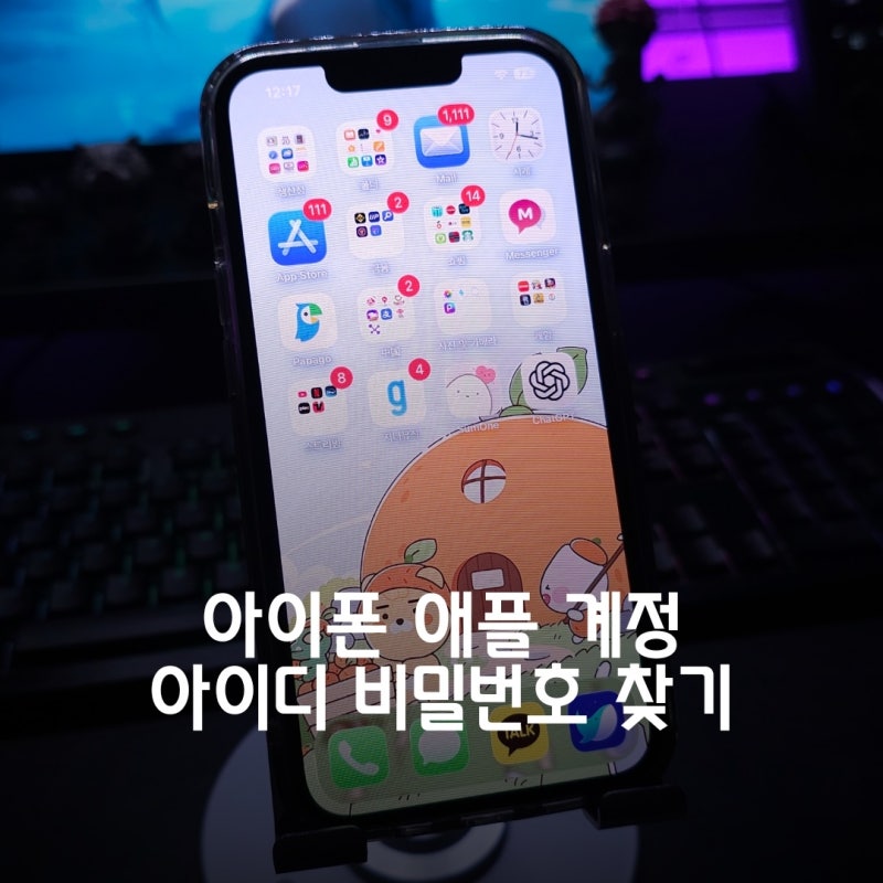 아이폰 애플 계정 아이디 비밀번호 찾기 방법 정리