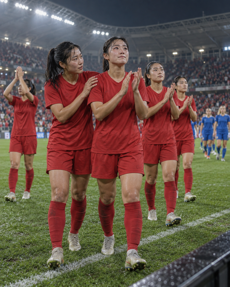 한국 U-20 여자축구, 이탈리아에 1-3…4강은 무산됐지만 남긴 8강의 의미