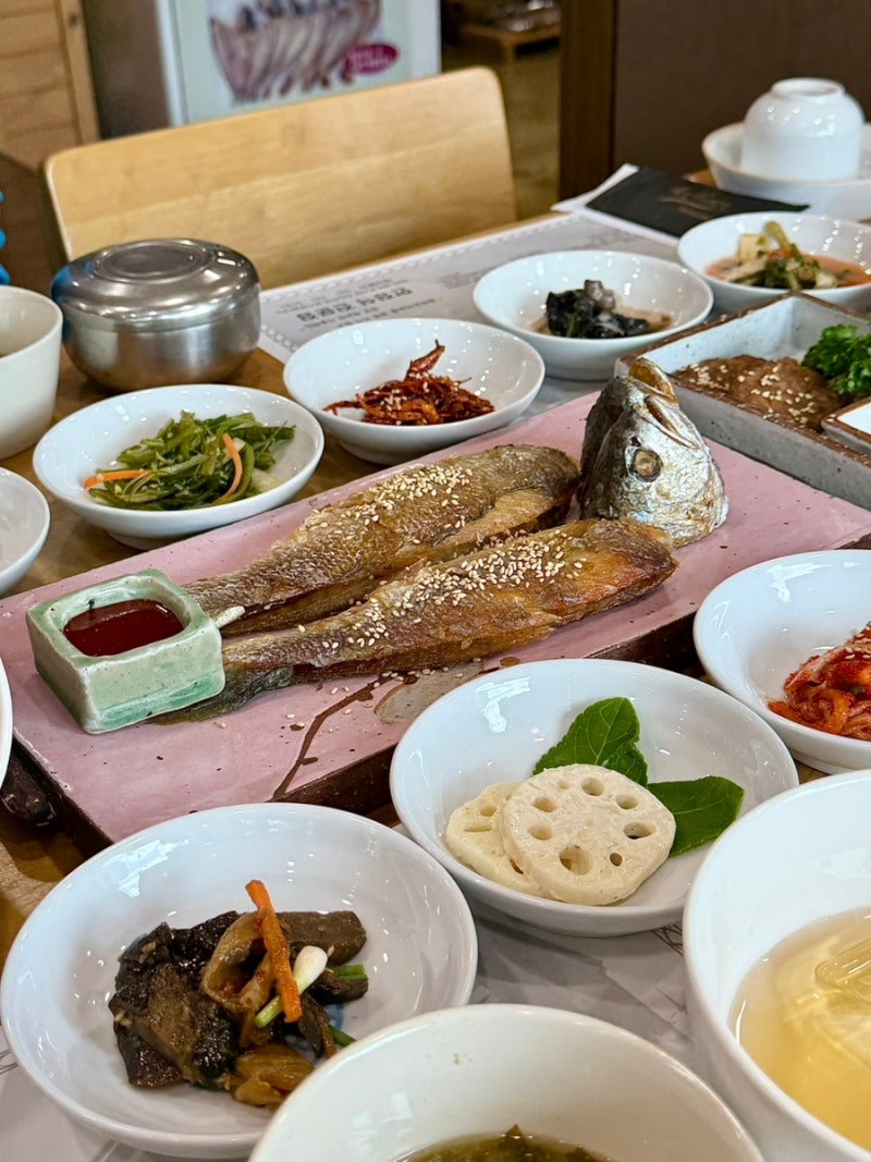순천 보리굴비 맛집 참살이촌 가곡동 한정식 솔직후기