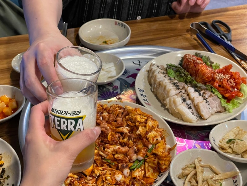 오목교역 맛집 오봉집 오목교점 직화 낙지볶음 보쌈 스페셜 단체모임하기좋은곳