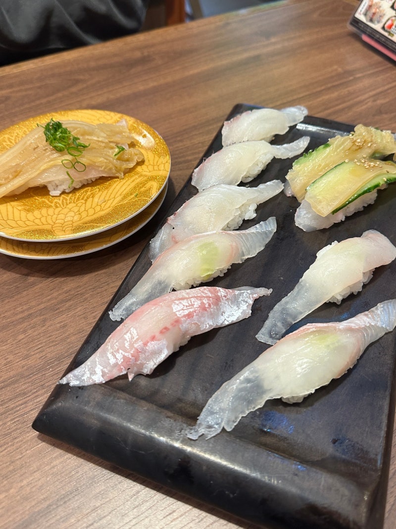 부산 센텀 신세계 맛집 칸타로 신세계 센텀시티점 내 돈 내산 회전 초밥 후기