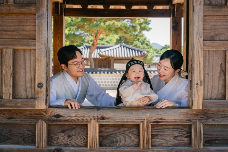 전주 한옥마을 경기전 돌스냅 & 돌잔치 한복 전체 후기 (YS스냅, 빛담한복, 로라메이크업)