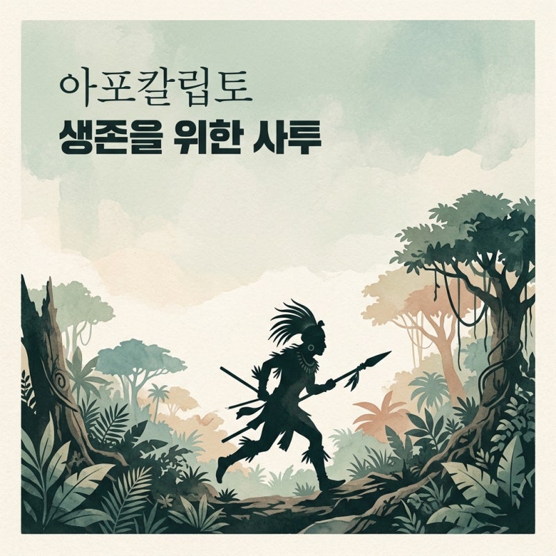 아포칼립토 영화 정보, 마야 문명 속 생존을 향한 처절한 추격극