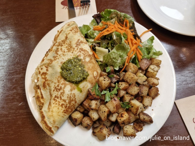 팔로알토 다운타운 크레페 브런치 맛집 Crepevine