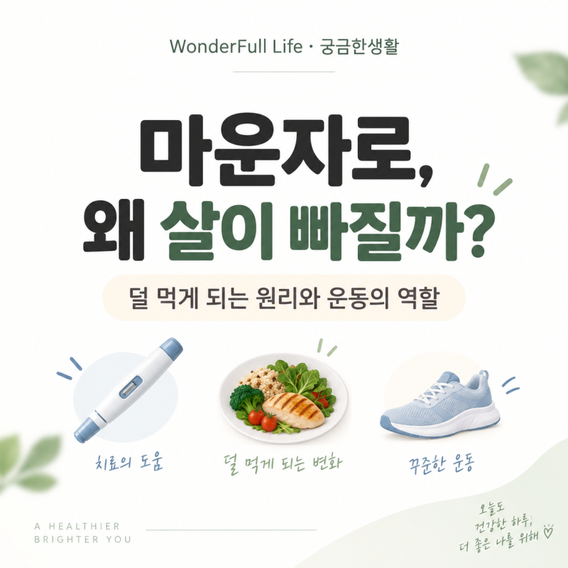 마운자로 원리, 왜 살이 빠질까? 결국 덜 먹게 되는 이유와 운동의 역할
