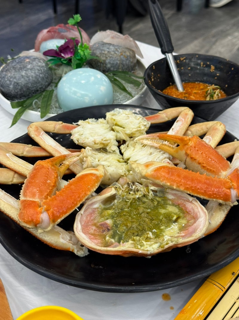 속초 대게 맛집 “항구활어” 박달대게 B코스 후기