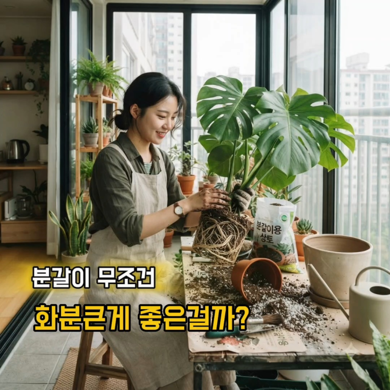 화분 분갈이 시기 언제가 좋을까 분갈이 흙과 화분 고르는 법
