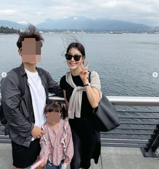 "예쁘기만 한 여행 아냐" 한지혜 6살 딸과 밴쿠버 가족여행
