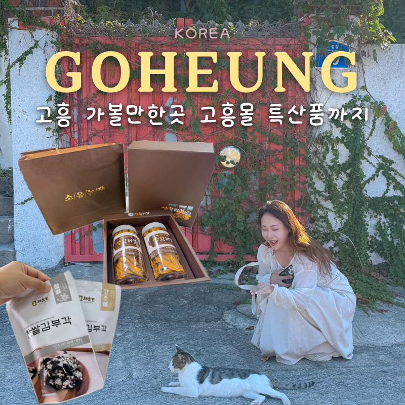 고흥 가볼만한곳 여행코스 추천 쑥섬 고흥전통시장 고흥몰 특산물