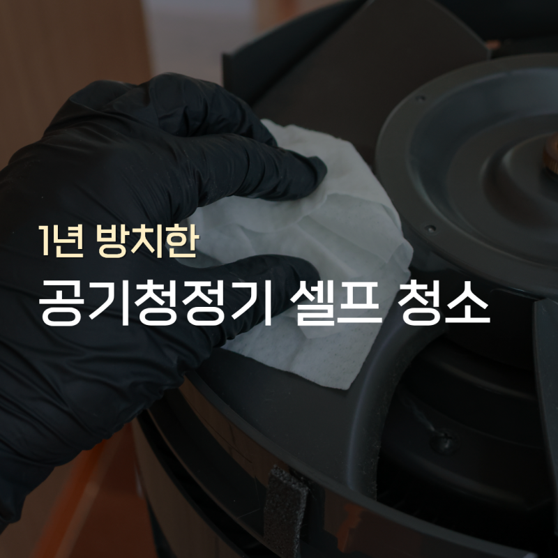 LG 퓨리케어 360 필터 교체, 1년 방치한 공기청정기 셀프 청소