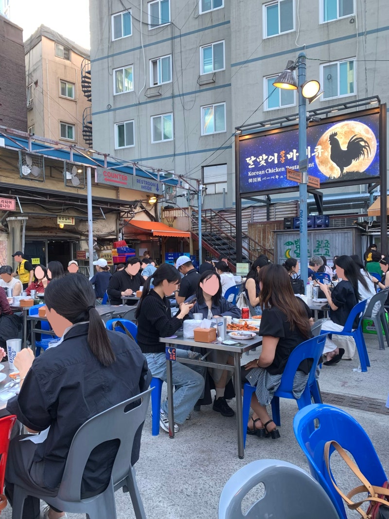 서울, 을지로 야장 달맞이광장바베큐 본점 웨이팅 솔직후기