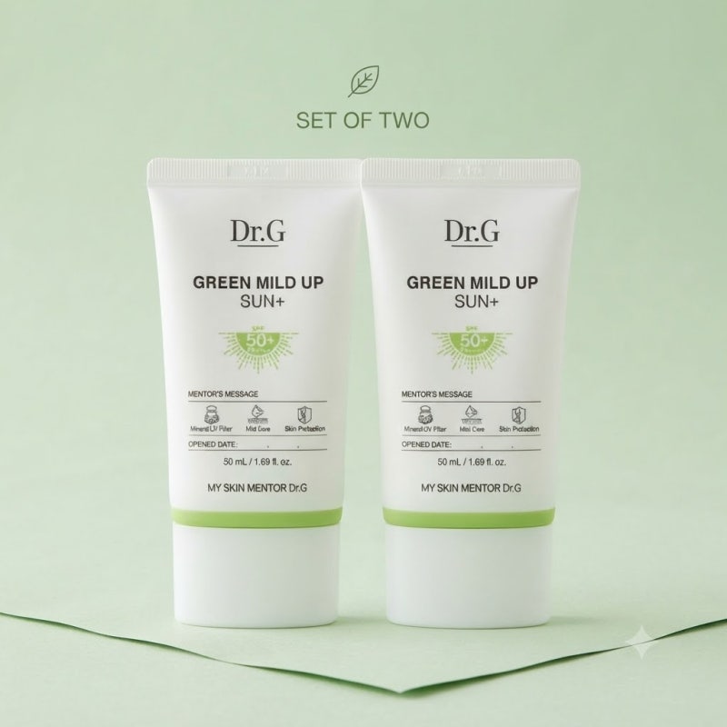 [1+1] 닥터지 그린 마일드 업 선 플러스 50mL 성분 및 특징 정리