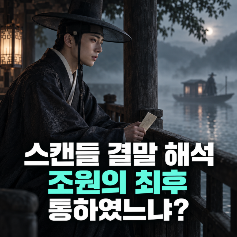 "떠나지 못한 마음" 넷플릭스 스캔들 결말 8화 조원 조윤 희연 해석
