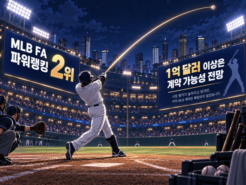 사토 테루아키 MLB FA 파워랭킹 2위, 이정후 1억1300만 달러를 넘을까?