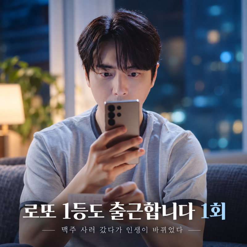로또 1등도 출근합니다 1회 이준혁 맥주 사러 갔다가 인생이 바뀌었다