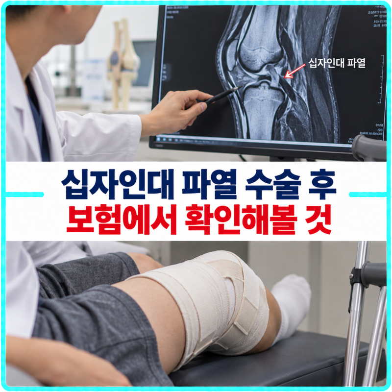 축구하다 무릎에서 ‘뚝’, 십자인대 파열이라면 수술 후 어떤 보험을 확인할까?