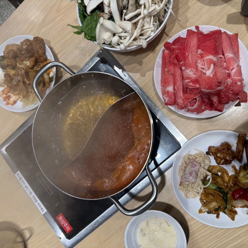 광명롯데몰맛집 로운샤브샤브 광명이케아맛집 가을 버섯 샤브뷔페