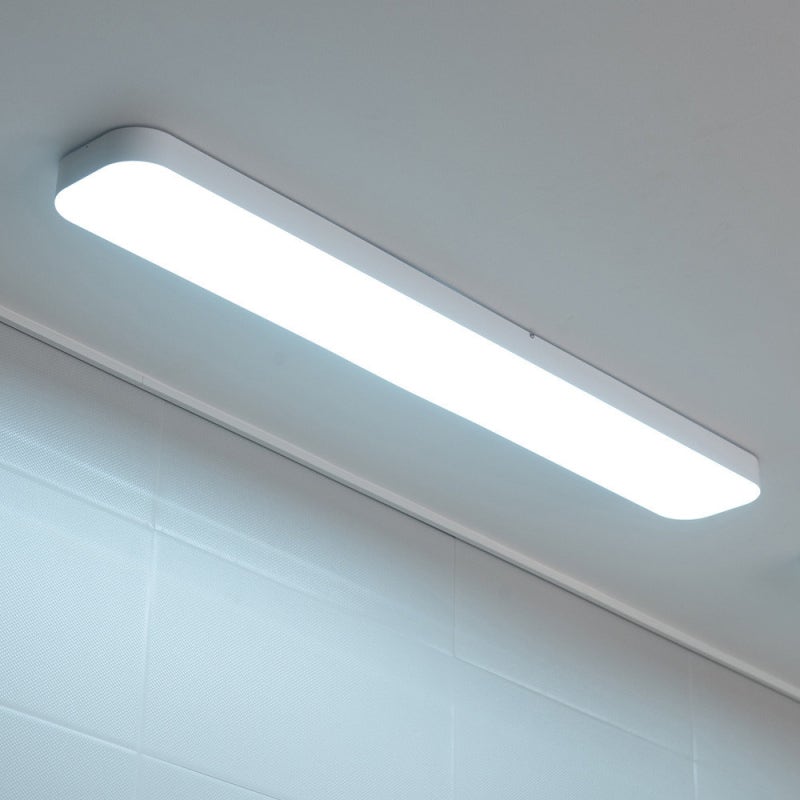 LED 커브드 시스템 주방등 60W로 싱크대 그림자 줄이기