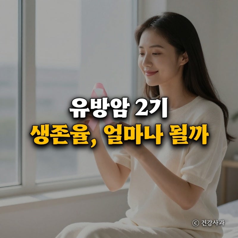 유방암 2기 생존율, 얼마나 될까? 병기별 생존율 관리법