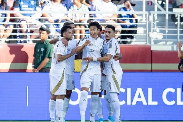 손흥민 1골 1도움, LAFC는 98분에 승리를 놓쳤다