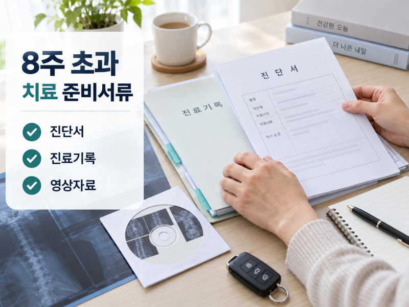 교통사고 치료 8주 넘으면 보험처리 끝날까? 2026년 9월10일부터 자동차보험 변경 총정리