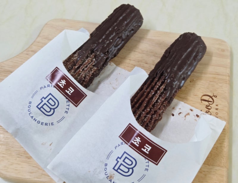 파리바게트 초코츄러스 품절될 만하네, 가격 칼로리까지