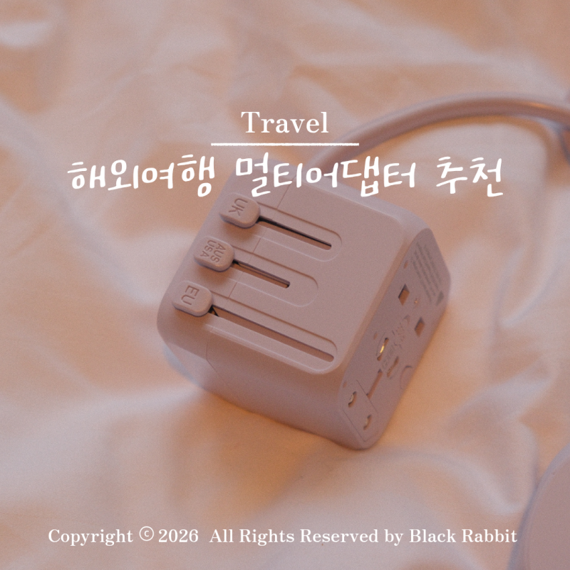 해외여행 멀티어댑터 추천 일본 돼지코 유럽 여행 멀티탭 주파집 AD500S
