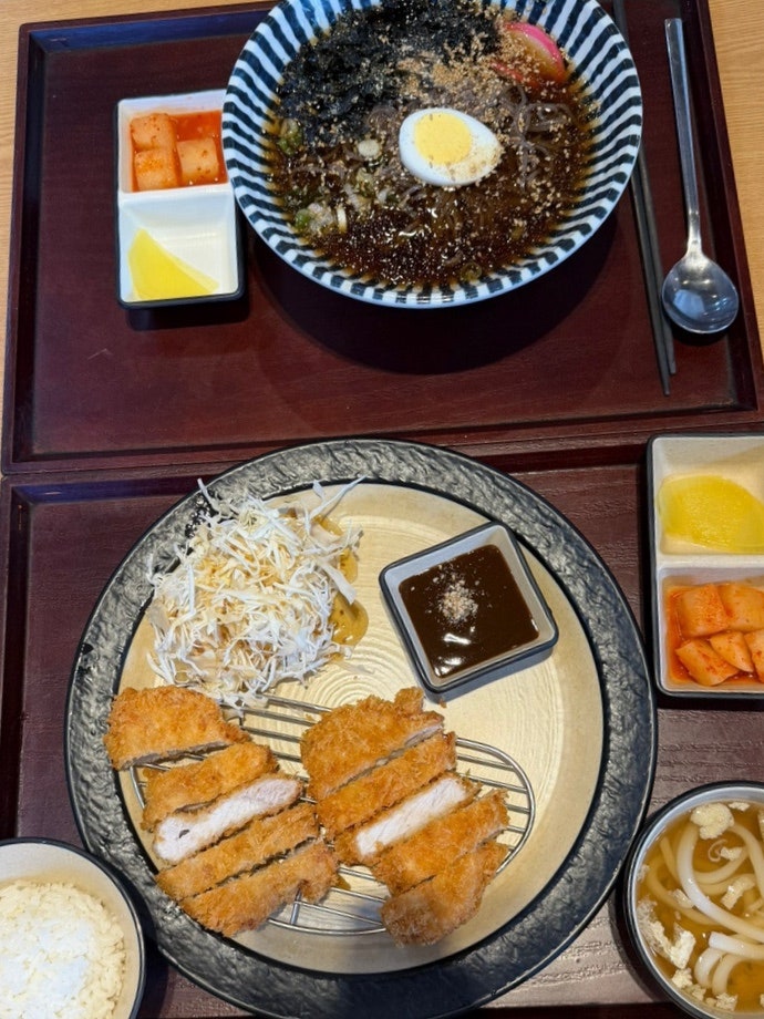 동부산 롯데아울렛 식당 추천｜명동카츠라 후기, 아이들과 가기 좋은 곳