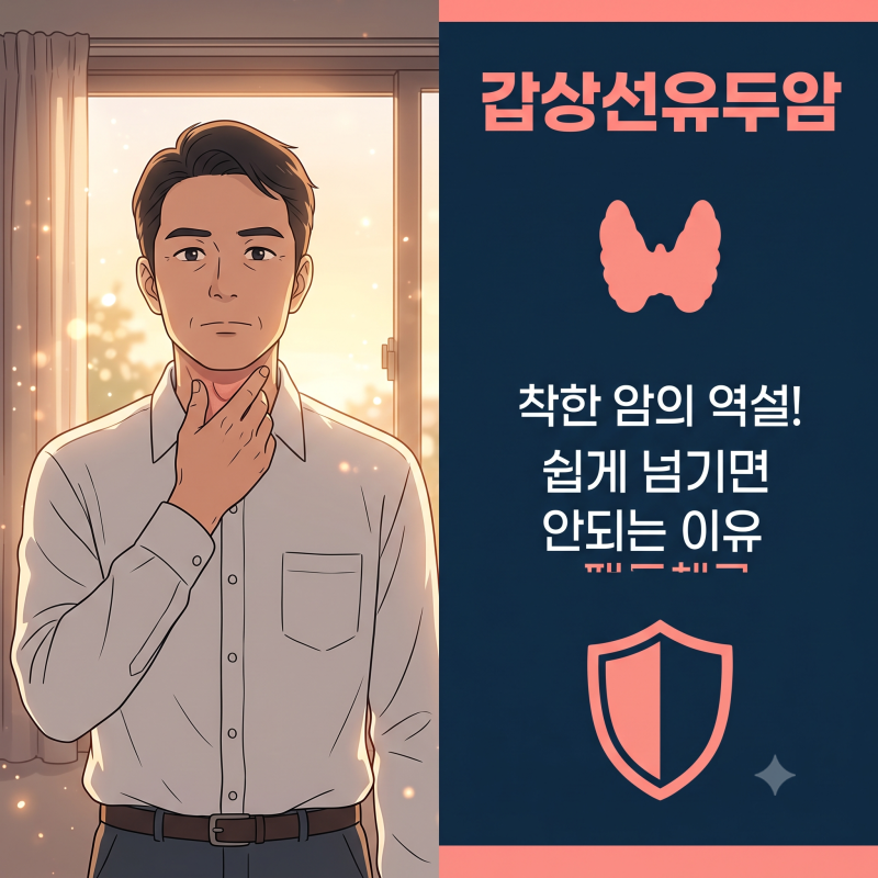 갑상선유두암 쉽게 넘기면 안 되는 진짜 이유