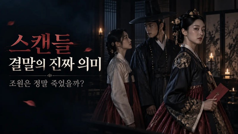 넷플릭스 스캔들 줄거리·결말 해석｜손예진 지창욱 나나, 위험한 사랑 내기의 끝