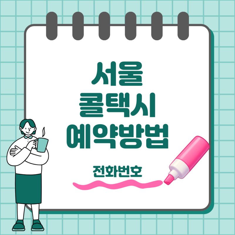 서울 콜택시 부르는 법 전화번호와 심야요금 한눈에 보기