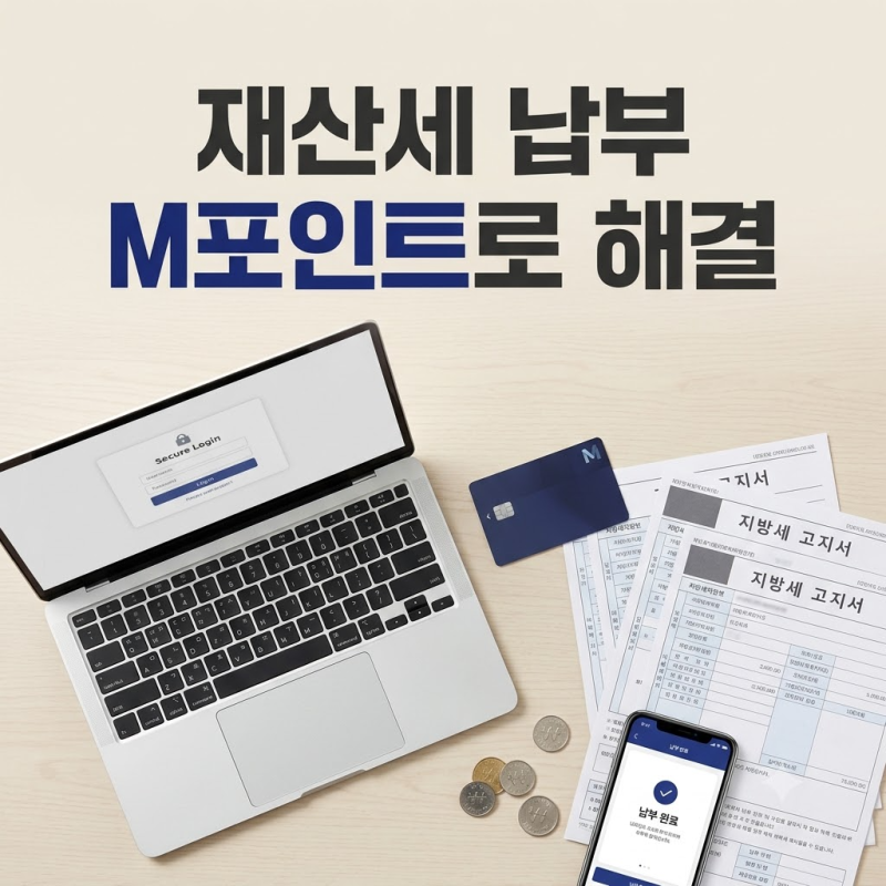 재산세 M포인트 납부 방법 및 전환 비율 총정리