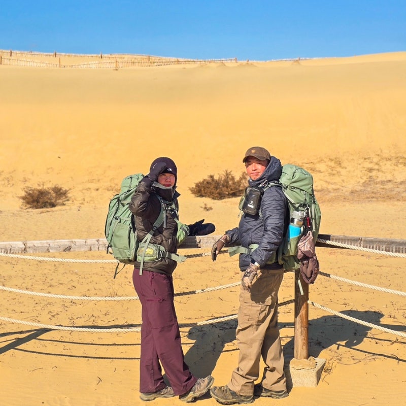 Sinduri Coastal Sand Dunes in Taean, Korea's Largest Sand Dunes