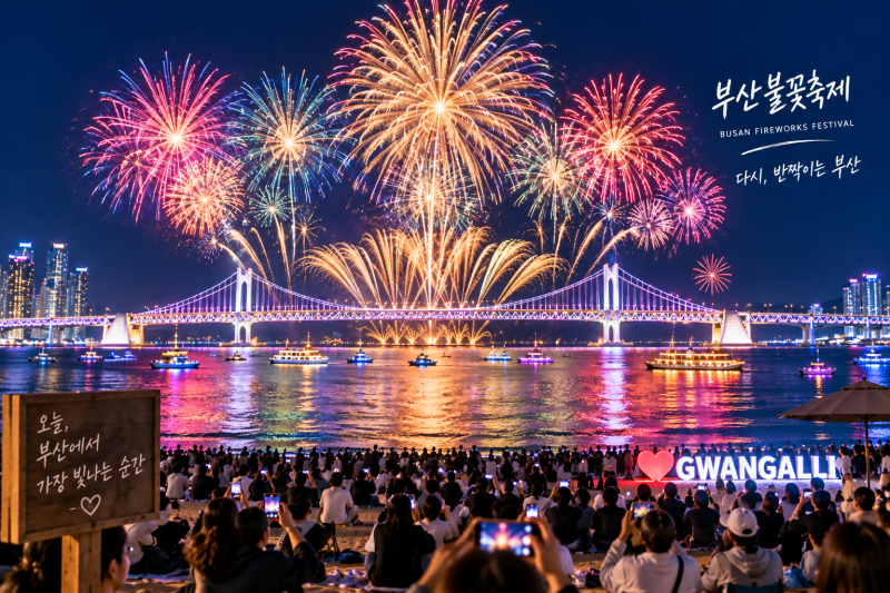 2026 부산 가을축제 총정리// 부산불꽃축제 명당·교통부터 구포나루·영도다리축제까지