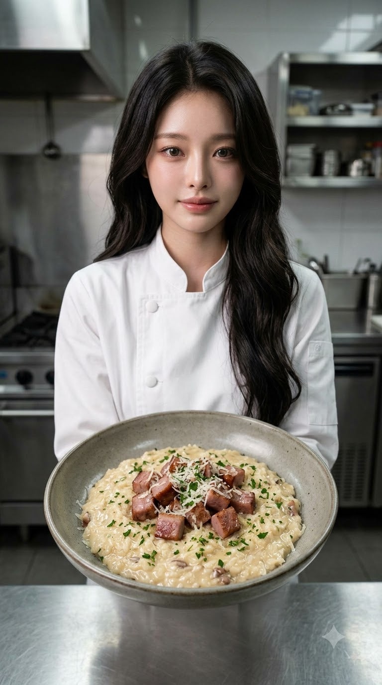 크림 훈제오리 리조또 만드는법 매콤 고소한 홈파티 한 그릇 요리 황금레시피
